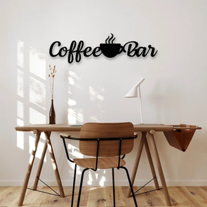 Coffee Bar Metal Wall Art