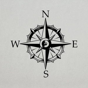 Compass Wall Decal