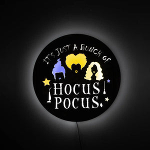 Hocus Pocus LED Wall Art