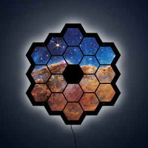 James Webb Telescope LED Wall Art