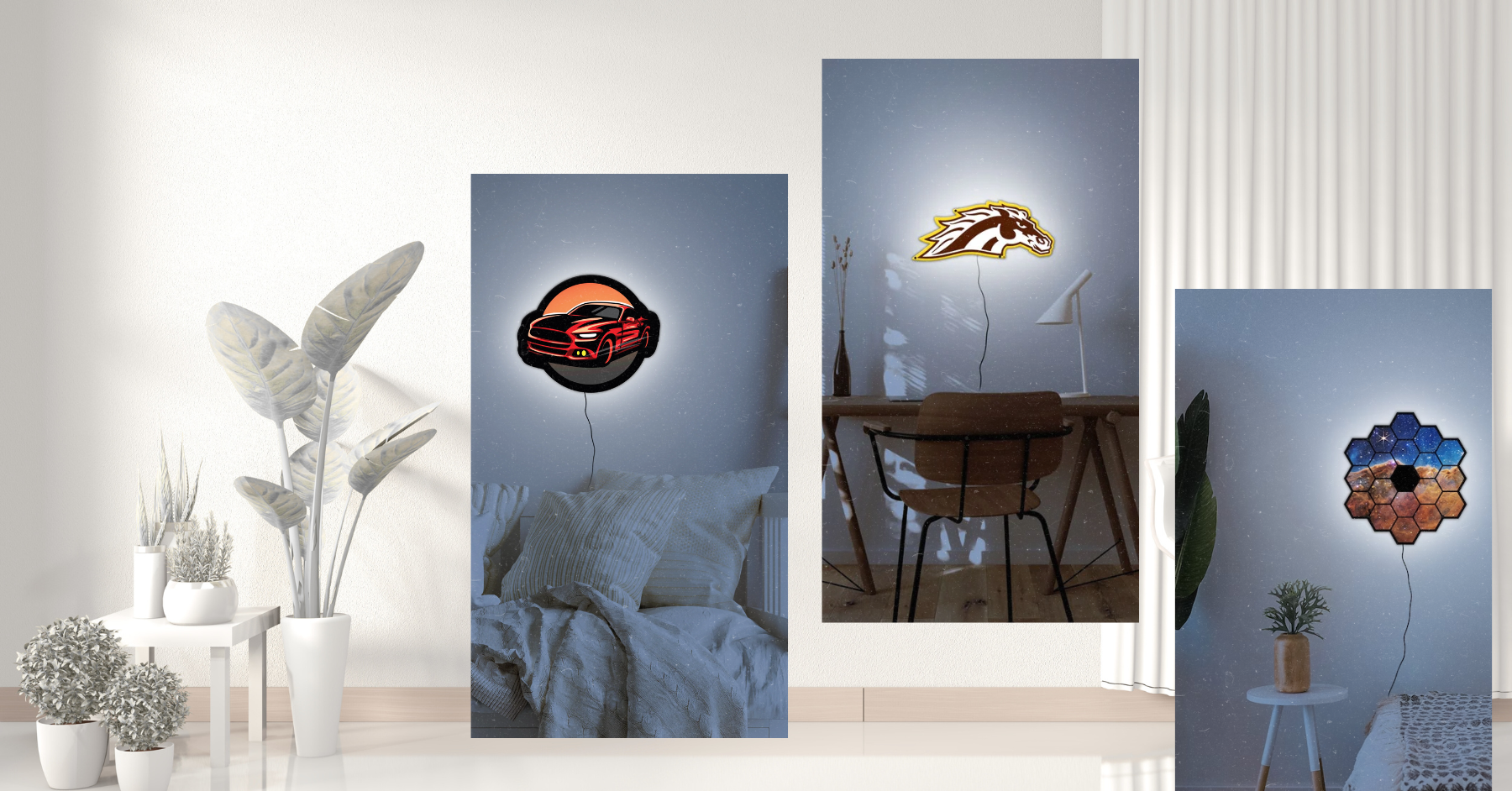 The Ultimate Guide to LED Wall Art for Every Room in Your Home – Wall ...