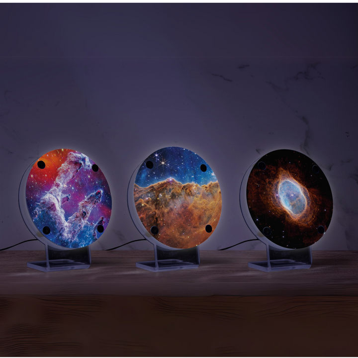 James Webb Telescope Images Desk Lamps - Southern Rings Nebula - Wall Played