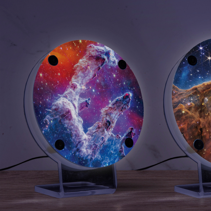 James Webb Telescope Images Desk Lamps - Pillars of Creation - Wall Played