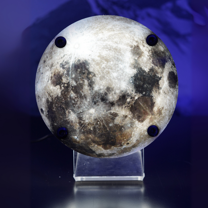 Moon LED Desk Lamp - Outer Space Desk Lamp - Wall Played