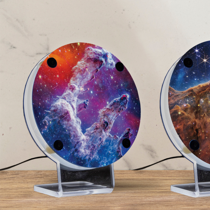 James Webb Telescope Images Desk Lamps - Pillars of Creation - Wall Played