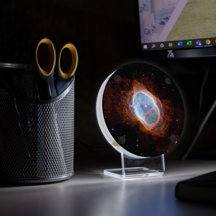 James Webb Telescope Images Desk Lamps - Southern Rings Nebula - Wall Played