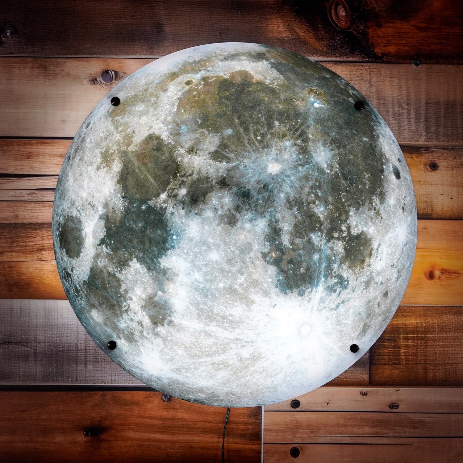 Moon LED Wall Art Celestial LED Decor - Wall Played