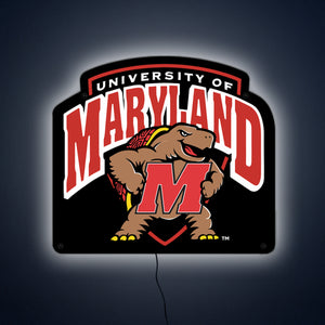 Collegiate Licensed Maryland Terrapins LED