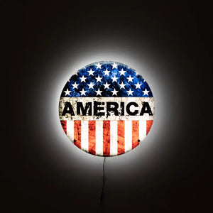 America LED Wall Art