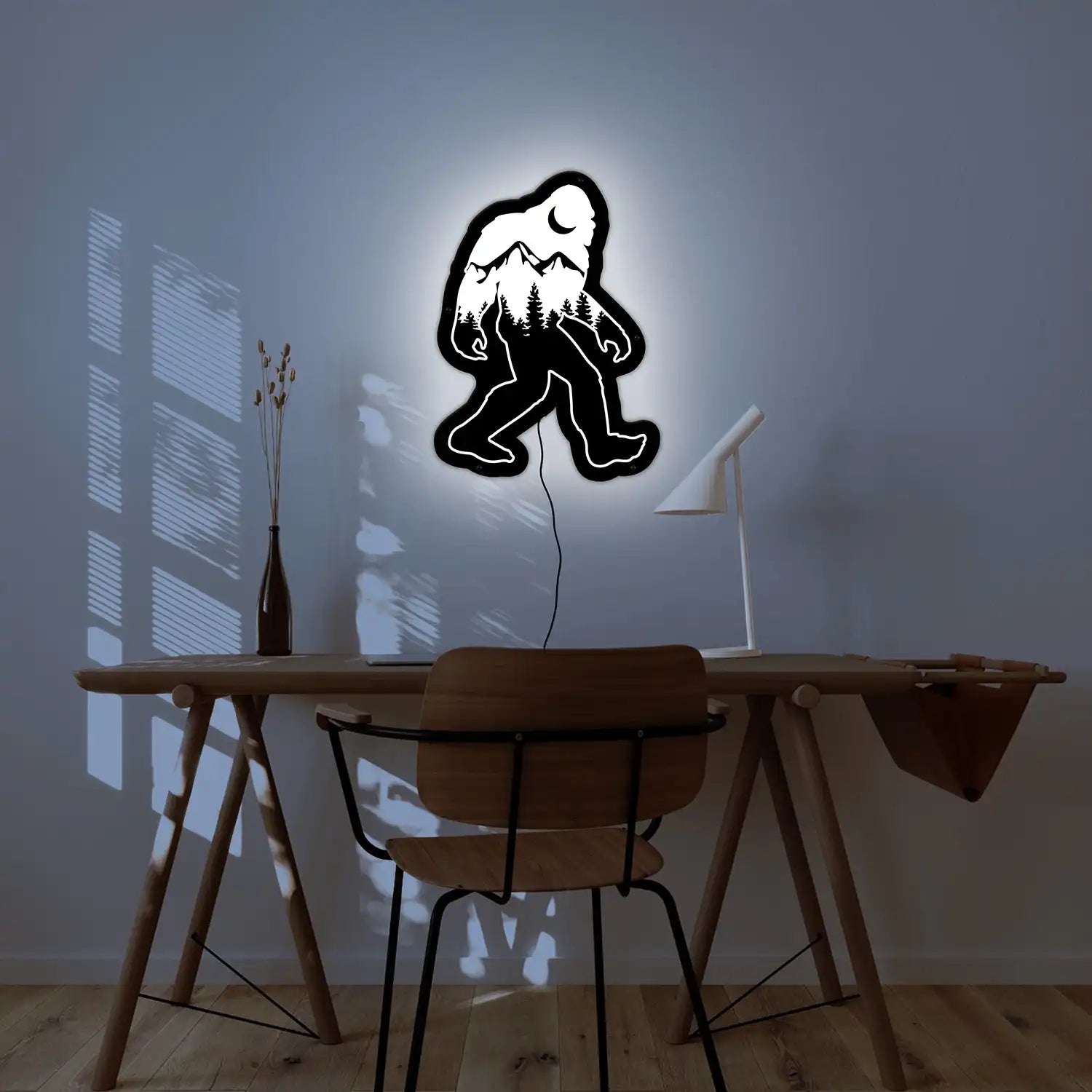 Bigfoot LED Wall Art