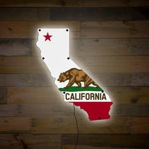 California State LED Wall Art