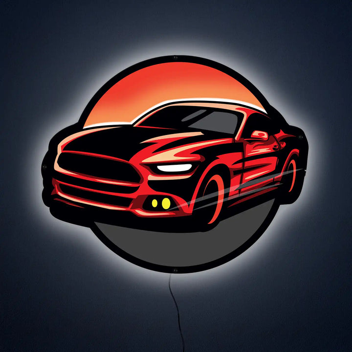 Car LED Wall Art - Wall Played