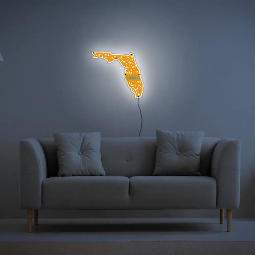 Florida LED Wall Art