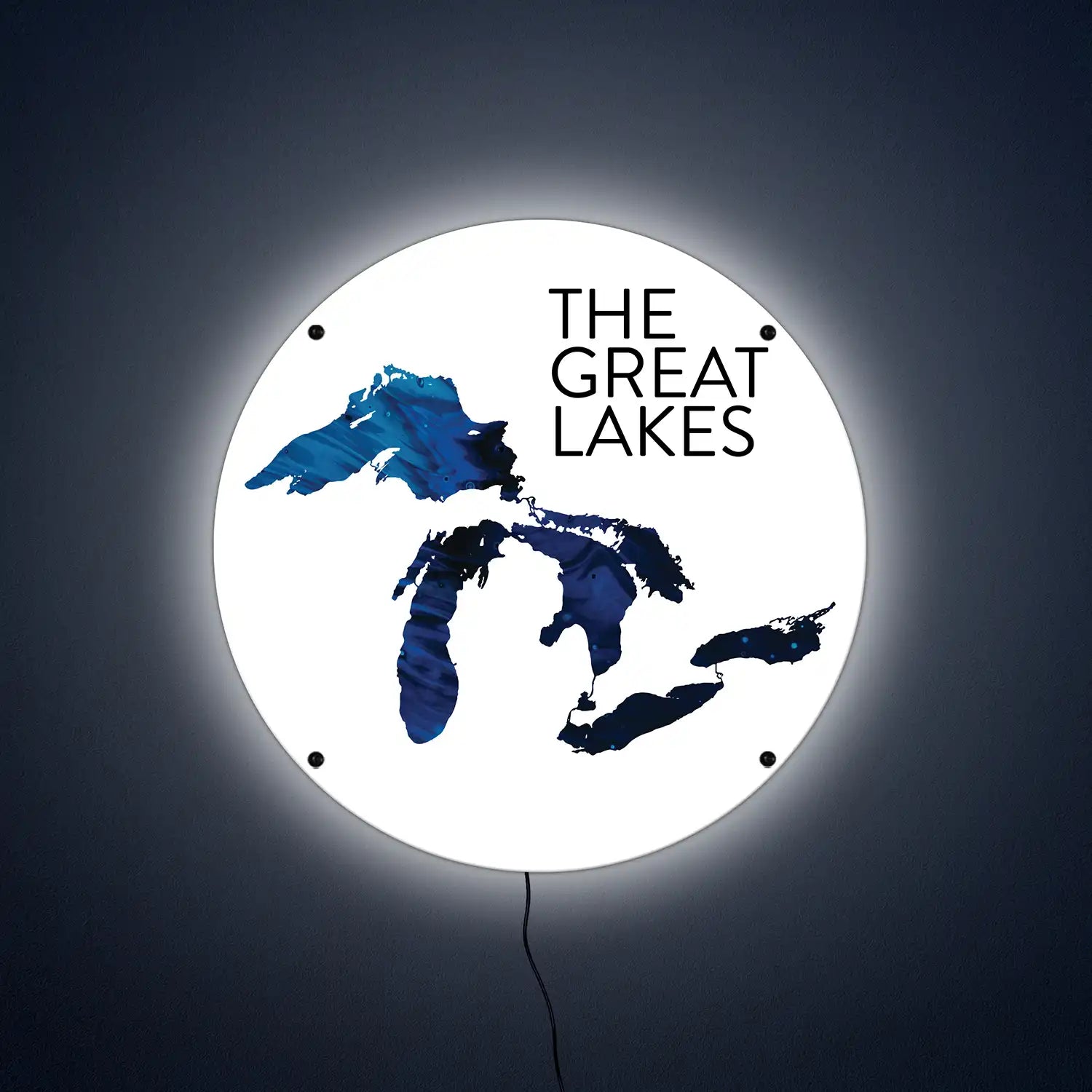 Great Lakes LED Wall Art