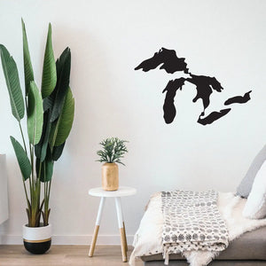 Great Lakes Wall Decal