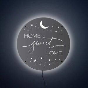 Home Sweet Home LED Wall Art