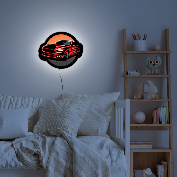 Car LED Wall Art - Wall Played