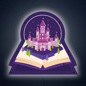 Storybook Castle LED Wall Art