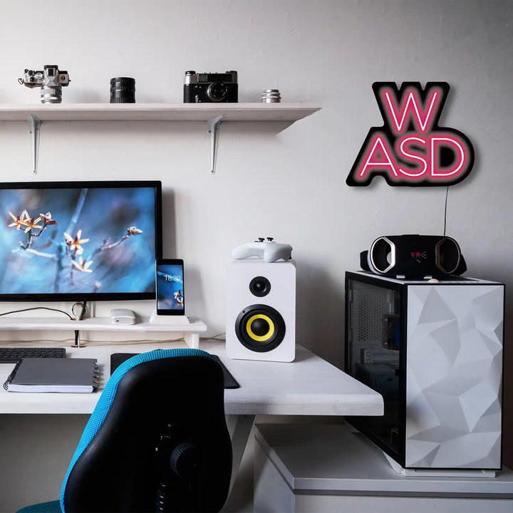 WASD LED Wall Art - Wall Played